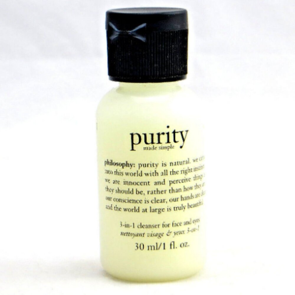New! Philosophy Purity Made Simple 3-in-1 Cleanser for Face & Eyes